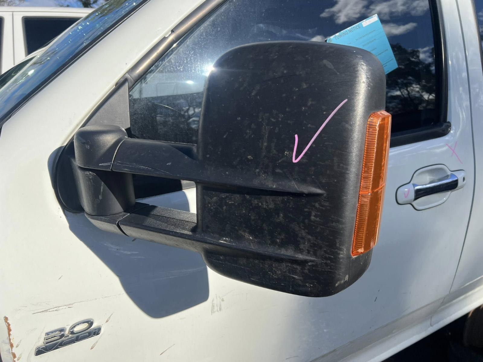 View Auto part Left Door Mirror Holden Colorado 2009