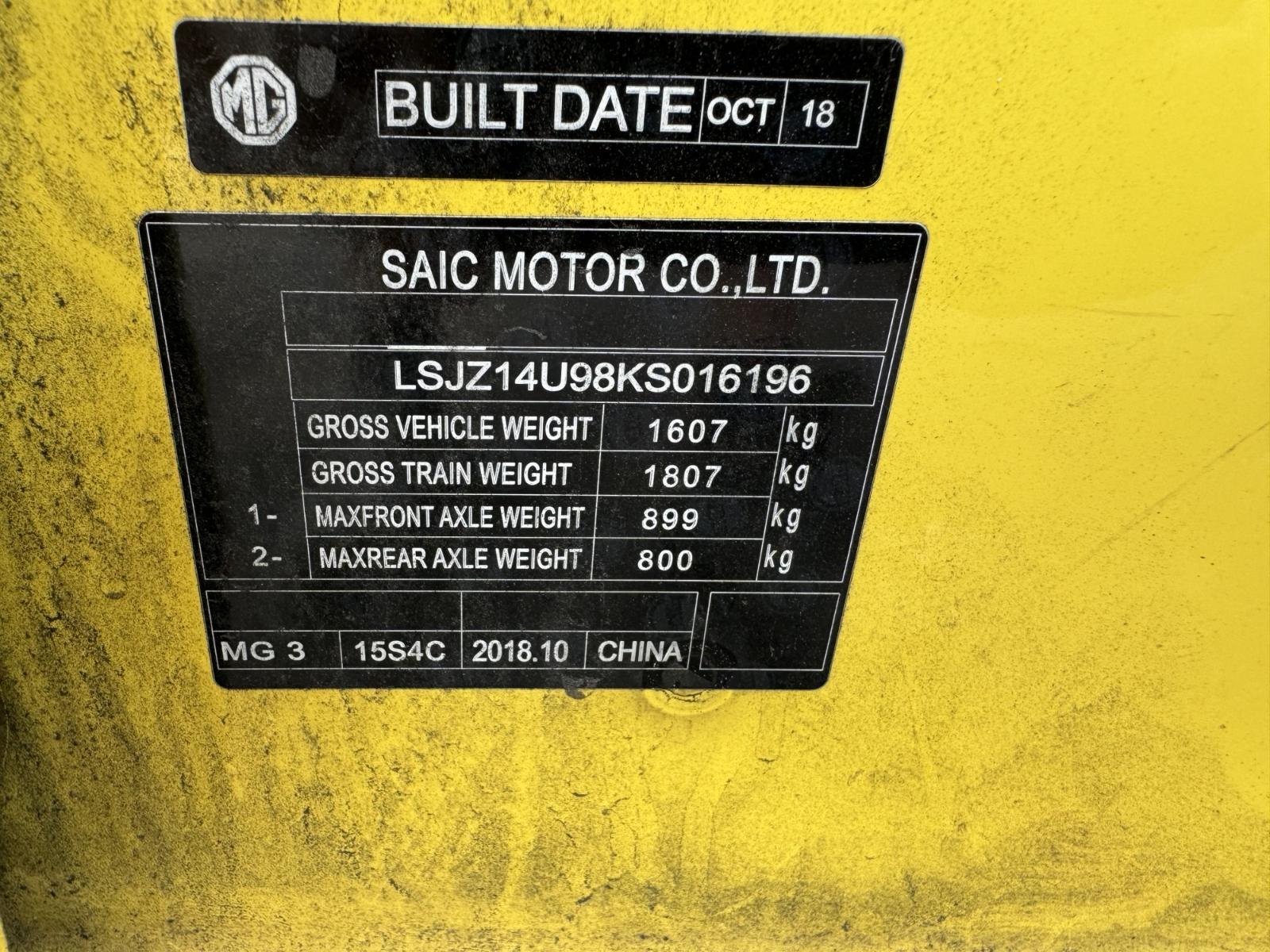 View Auto part Instrument Cluster Mg Mg3 2019