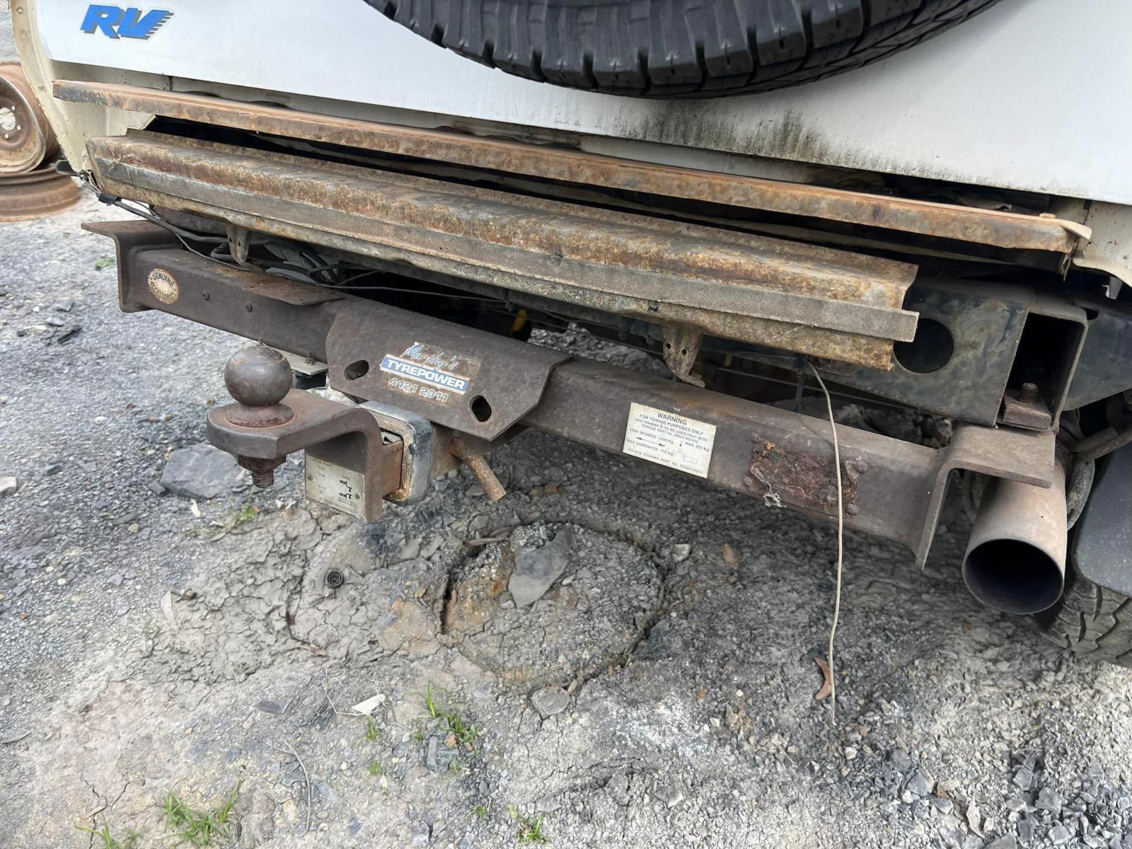 2000 Toyota Prado Towbar View Auto part Towbar Toyota Prado 2000